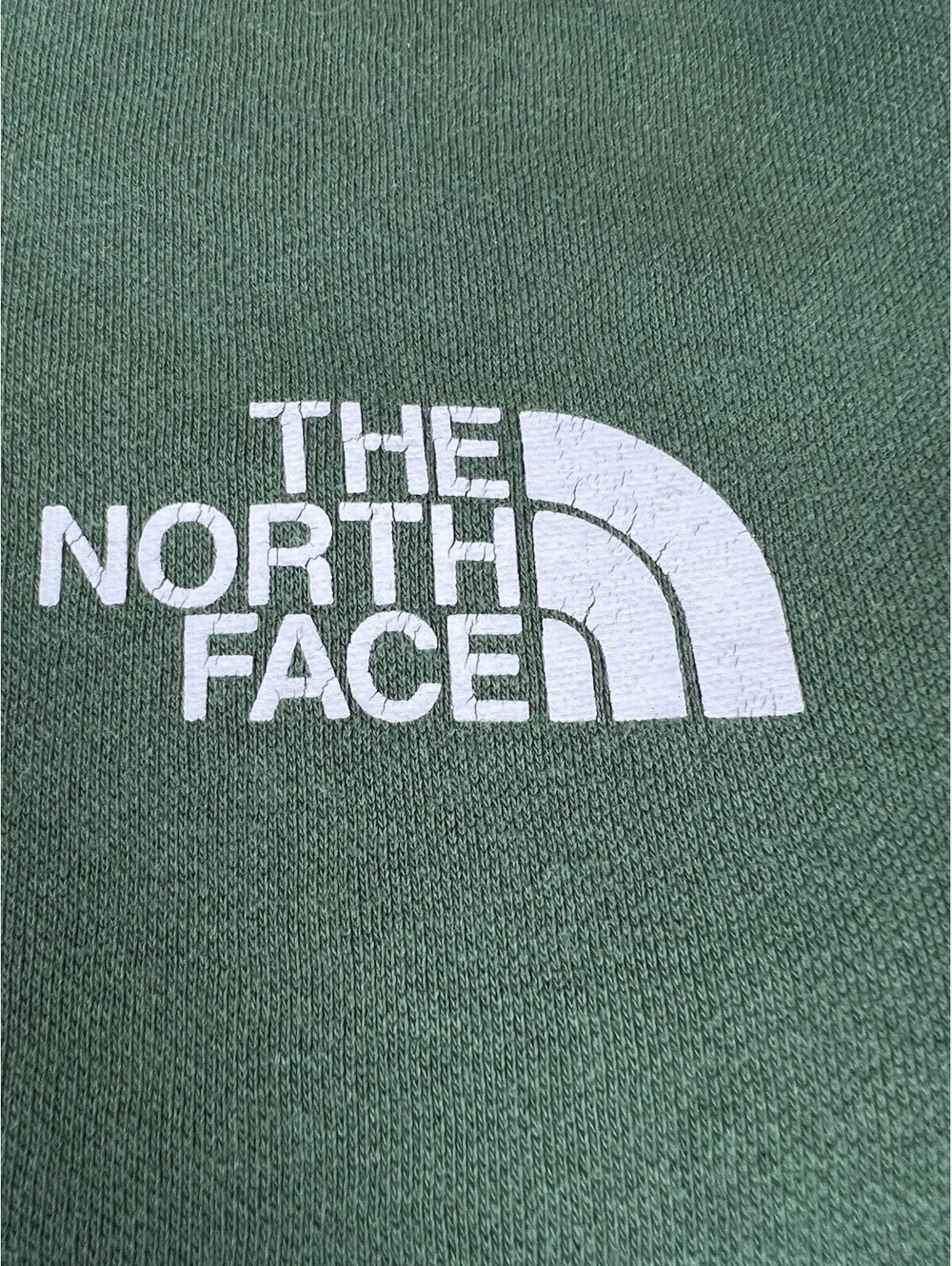 The North Face Hoodie Mens S Green Box NSE Pullover Graphic Sweatshirt A7UNS